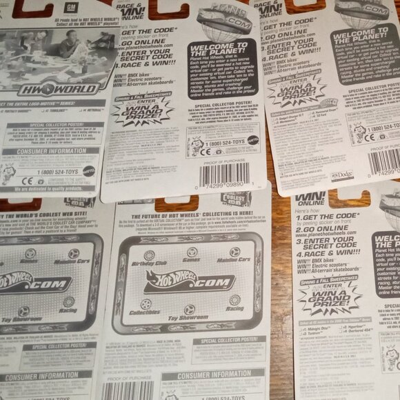 Collection of Vintage Hot Wheel Vehicles, New in Original Packages - Picture 3 of 7